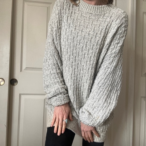 100 cotton oversized sweater